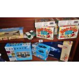 Lledo diecast vehicles, most boxed, inc. six Dandy/Beano, a Thrust SSC, and two unboxed Budgens