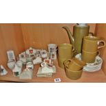 Collection of Goss crested china and a 1970s J. & G. Meakin "Maidstone" coffee set