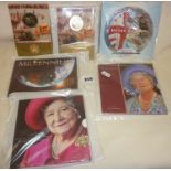 Royal Mint commemorative medals and coin sets, inc. crowns and a £5 coin