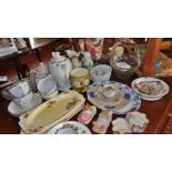 Large quantity of assorted china and glass