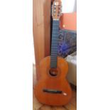 Spanish acoustic guitar with case