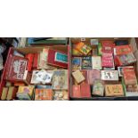 Large quantity of vintage card games, playing cards etc