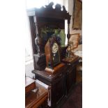 Victorian mahogany mirror-back chiffonier