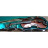 Violin (14") in case with bow