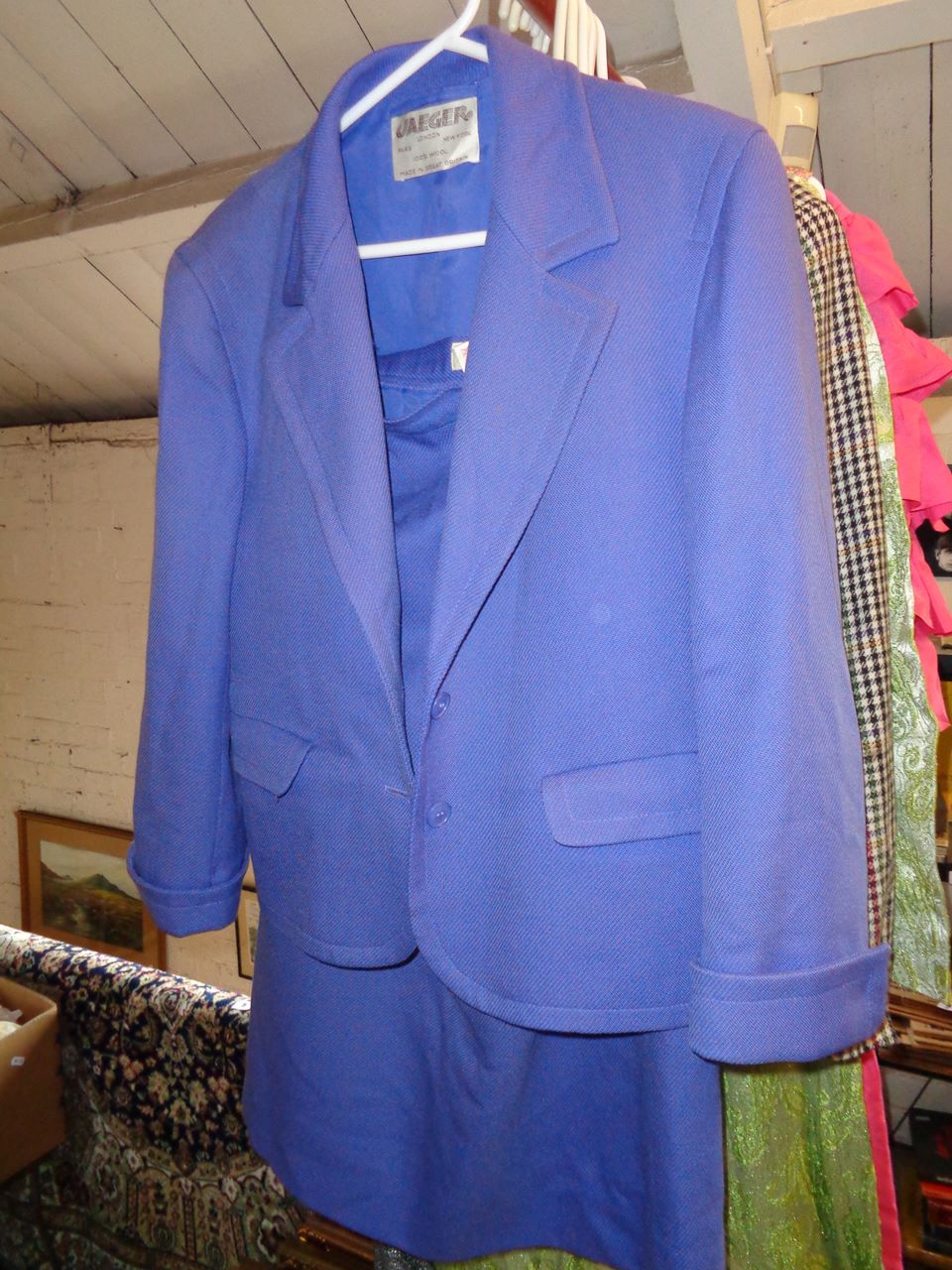 Collection of vintage clothing from the 1970s and 80s. Makers include Emanuel Ungaro, Jaeger, - Image 5 of 13