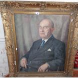 Bernard HAILSTONE (1910-1987) (WW2 fireman painter and society portrait painter) - large oil