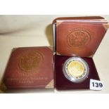 Royal Australian Mint 2007 $1 Selectively gold plated silver coin 1732 Johanna in case with COA