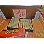 Old Monopoly game, a modern Mah Jong set and other games