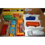 Die-cast vehicles in excellent condition including Budgie towing tender and breakdown truck,