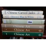 Chinese Jade throughout the Ages, Stanley Nott, and five other books on Chinese art etc.