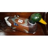 Novelty decoy duck telephone!