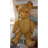 Large vintage humpback jointed Teddy Bear
