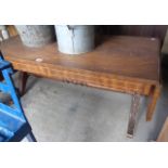 Reproduction walnut coffee/sofa table