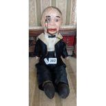 Small composition Ventriloquist's Dummy of Lord Charles, in working order with monocle and moving