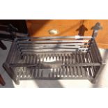 Forged steel fire grate