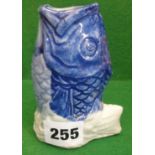 Chinese porcelain blue and white fish vase