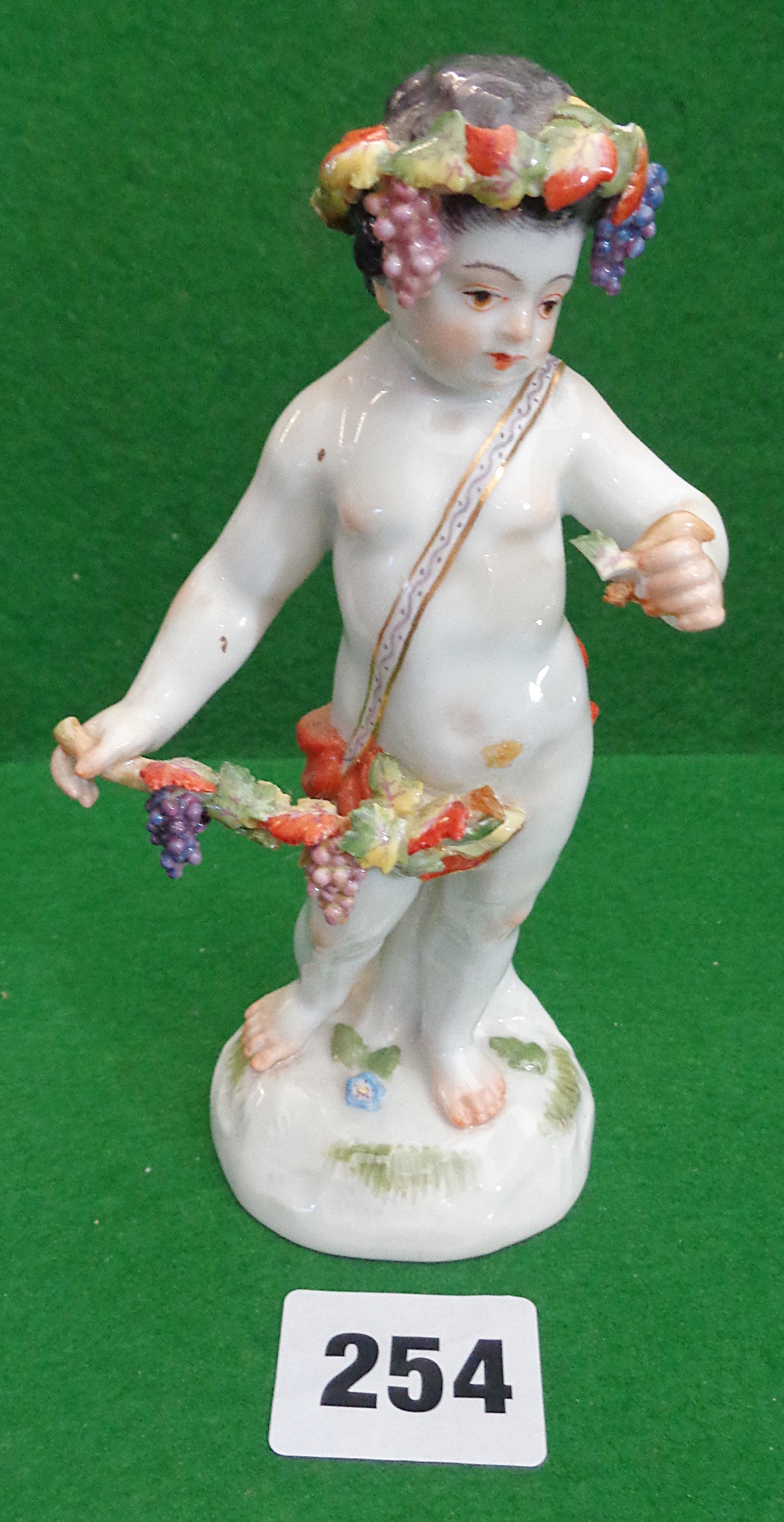 Meissen porcelain figurine (A/F) - Image 2 of 5