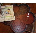 A 1937 Good Housekeeping Magazine and a shaped lacquer tray