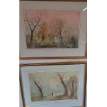 Two large Helen Bradley colour prints, limited edition