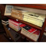 Large collection of 'Fly-Fishing Journals', circa 1940's onwards (on two shelves)