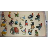 Good collection of Cadbury's Cococub die-cast animal figures (18)