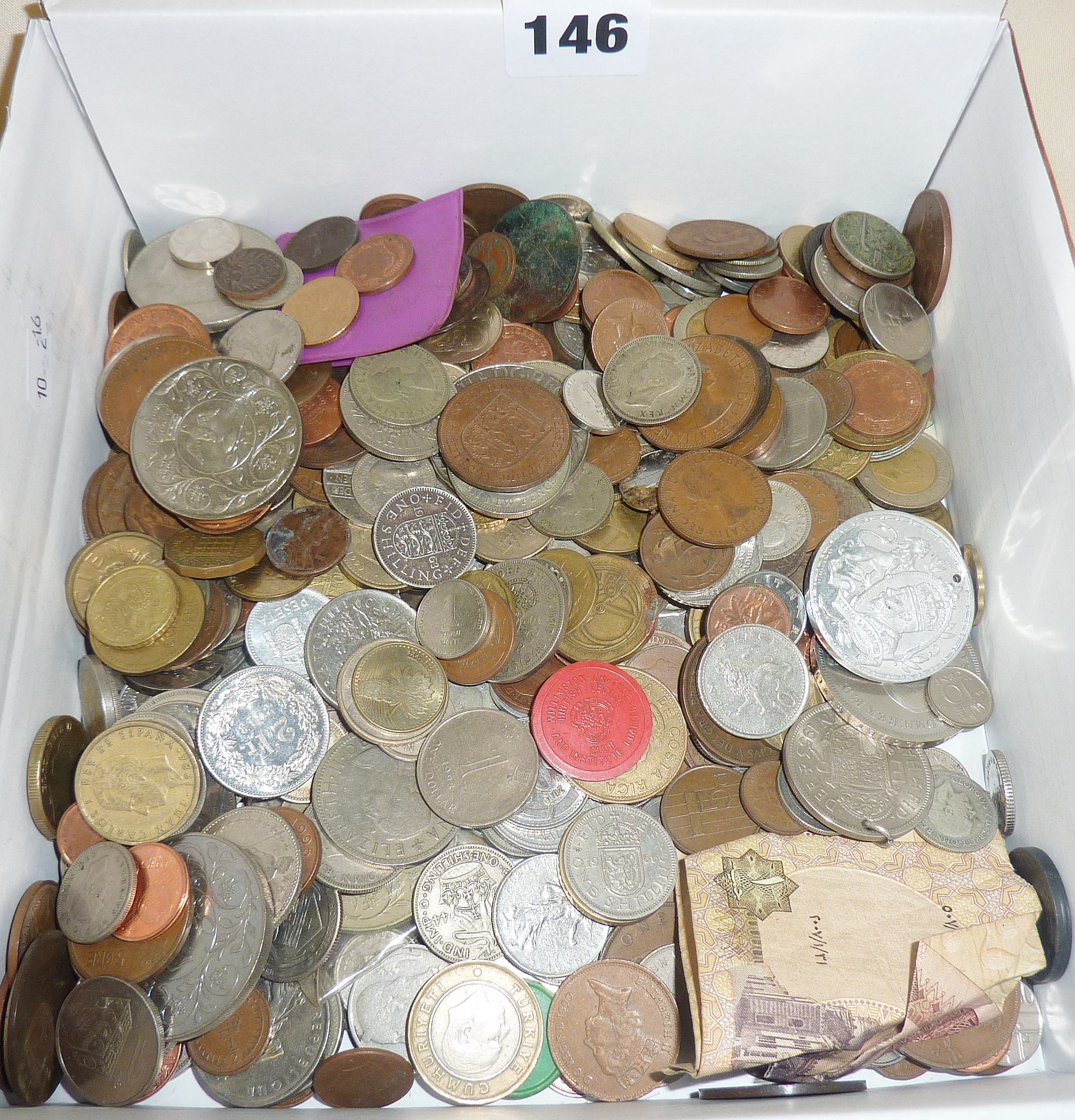 Collection of British and foreign coins