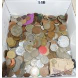 Collection of British and foreign coins