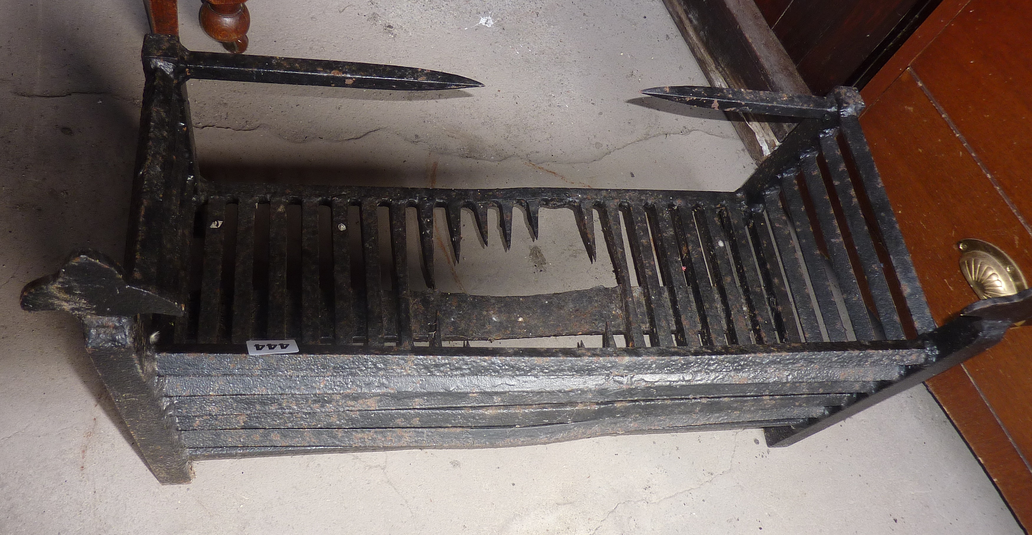 Forged steel fire grate