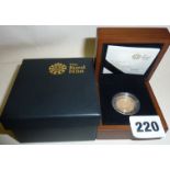 Royal Mint 2010 UK Belfast £1 Gold Proof Coin in case, with packaging and COA