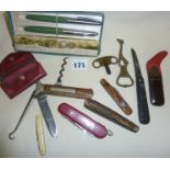 Good lot of old and vintage penknives and pocket knives, makers include a Southern & Richardson '