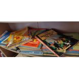 Collection of Tin Tin and Asterix comic annuals