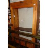 Chemists' single glazed door wall cabinet