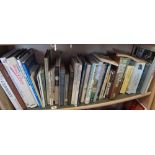 Shelf of assorted books on Art, Sculpting, Sculptors and Artists