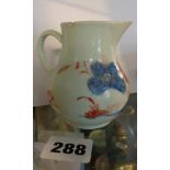 18th c. English Imari-style porcelain cream jug, 8cms high
