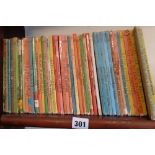 Forty three Ladybird books and "Grey Rabbit and the Wandering Hedgehog" by Alison Uttley