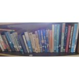 Shelf of books on RAF and USAF WW2 aerial combat and pilots
