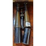 Circa WW1 Webster Bros long binoculars