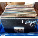 Crate of assorted vinyl LP's, 60's, 70's, 80's