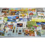 Quantity of tea collectors cards sets in 40 books and other.