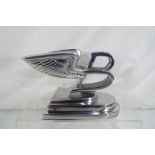 Bentley - an chrome display marked B,