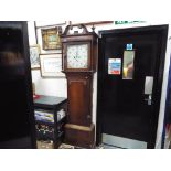 An early 19th century 8-day longcase clock,