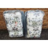 Unused Surplus Retail Stock - two upholstered garden recliner chairs Est £30 - £50