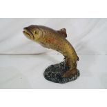 Beswick - a ceramic figurine of a Trout,