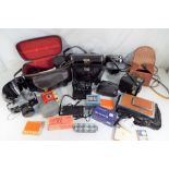 Photography - a lot to include a cased Fujica ST 901 with additional lenses,