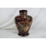 A large Cobridge stoneware vase,