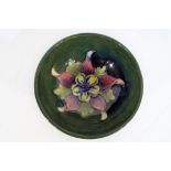 Moorcroft Pottery - A small Moorcroft pottery footed bowl,