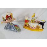 Royal Doulton - a limited edition Royal Doulton Rupert the Bear figural group entitled Rupert Rides