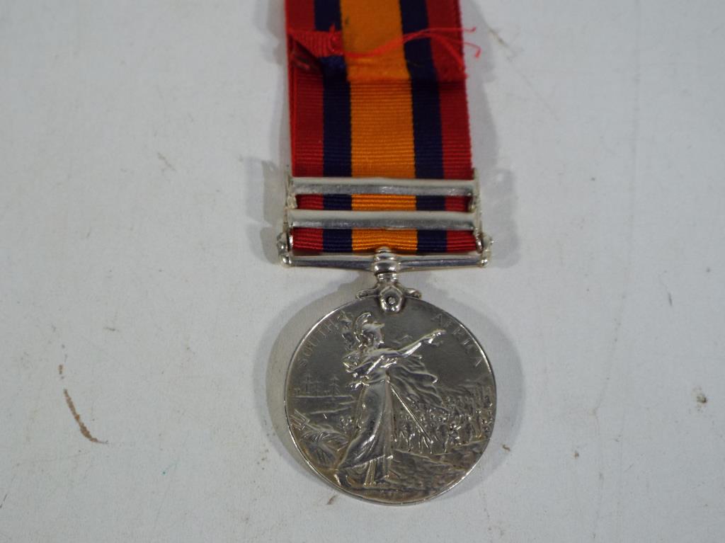 Boer War Queens South Africa medal (1899-1902) with Talana and Cape Colony bars, - Image 2 of 4