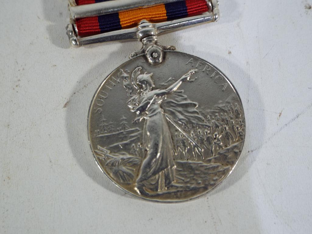 Boer War Queens South Africa medal (1899-1902) with Talana and Cape Colony bars, - Image 4 of 4