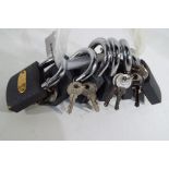 Unused Surplus Retail Stock - six Wuzi hardener heavy duty padlocks each with three keys Est £15 -